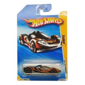 Hot Wheels Teeray – Siêu xe thể thao phiên bản Mainline (thẻ vàng/trắng), sản xuất dành cho bộ sưu tập tiêu chuẩn.