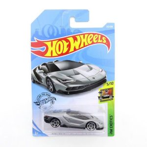 Hot Wheels Lamborghini (HW Exotics series – silver)